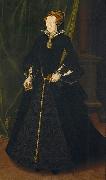 Hans Eworth wife of Sir Henry Sidney USA oil painting artist